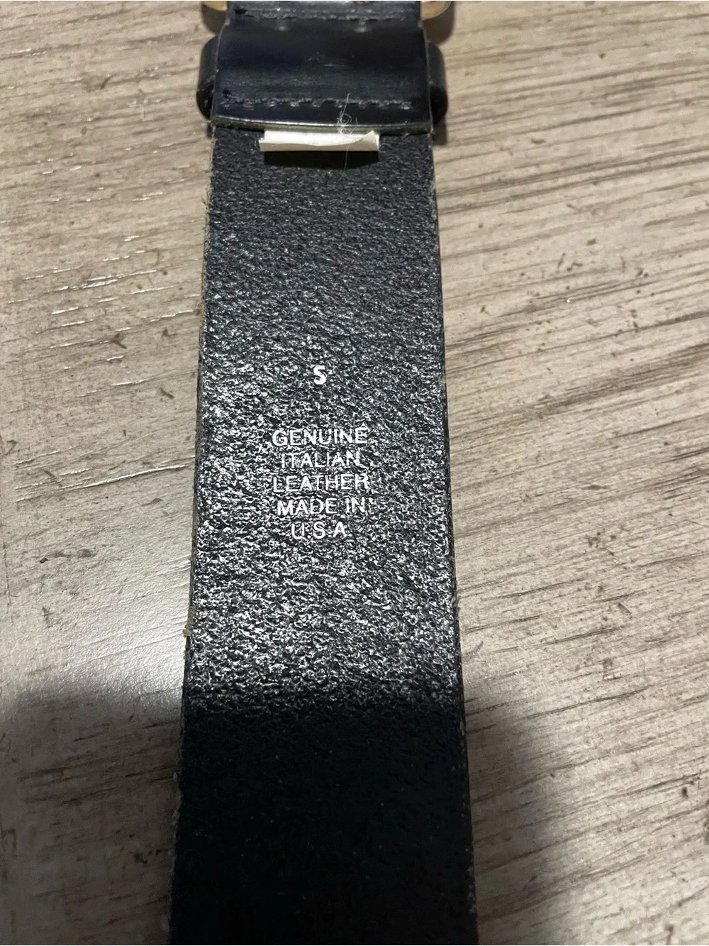 Express women’s black leather belt